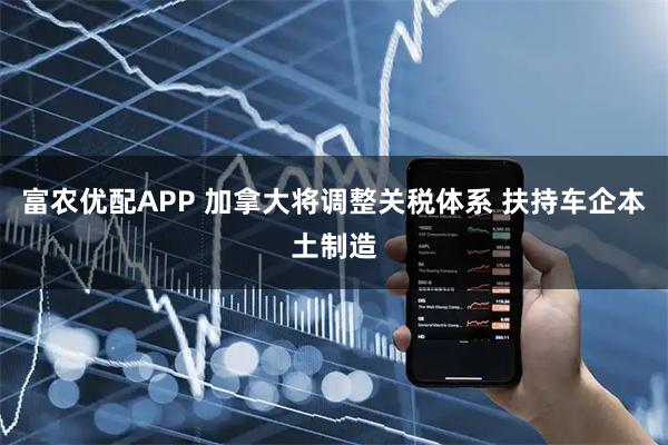 富农优配APP 加拿大将调整关税体系 扶持车企本土制造